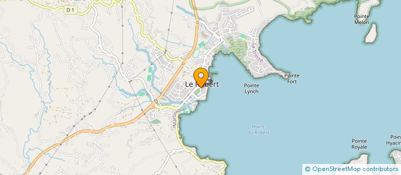 localisation de l'entreprise KONTROVER'S à LE ROBERT