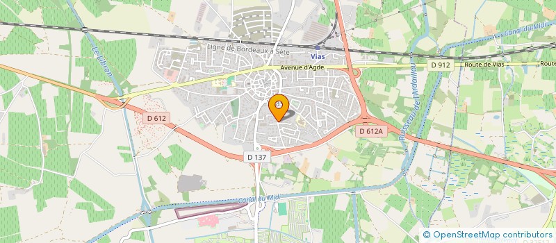 localisation de l'entreprise KONVIVIO à BEZIERS