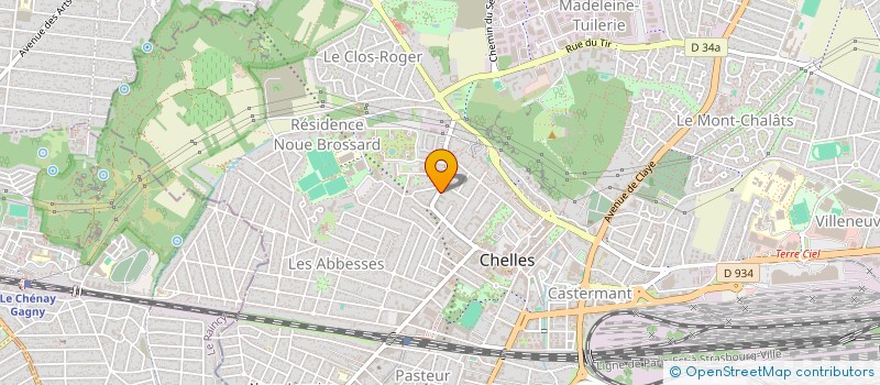 localisation de l'entreprise KONY BAZI BEAUTY  CHELLES