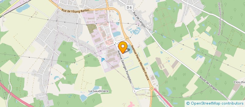 localisation de l'entreprise KONYA BOIS à ROMORANTIN-LANTHENAY