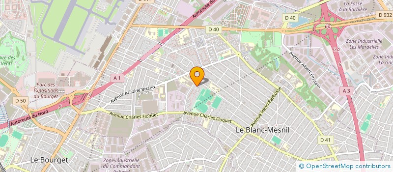 localisation de l'entreprise KOOCOM à LE BLANC-MESNIL
