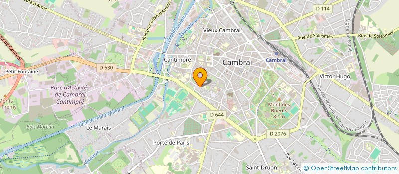 localisation de l'entreprise KOODI  CAMBRAI