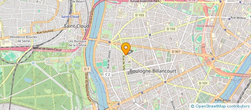 localisation de l'entreprise KOOHESTANI à BOULOGNE-BILLANCOURT