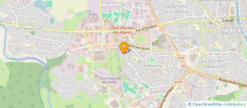 localisation de l'entreprise KOOKA à LAVAL