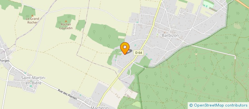 localisation de l'entreprise KOOKEEZ à BARBIZON