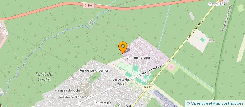 localisation de l'entreprise KOOKS BURGER à ANDERNOS-LES-BAINS