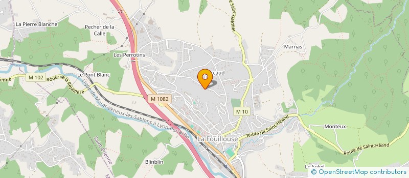 localisation de l'entreprise KOOL CLEANING BIOTECH  LA FOUILLOUSE