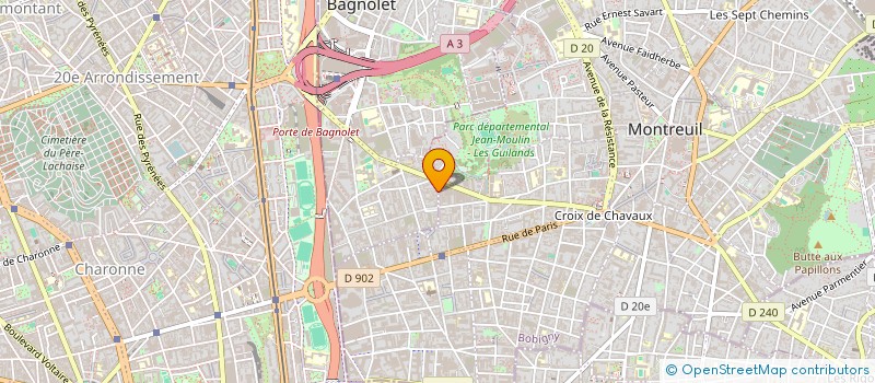 localisation de l'entreprise KOOL MARKET à BAGNOLET