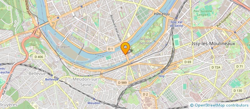 localisation de l'entreprise KOOL MEDIA à BOULOGNE-BILLANCOURT