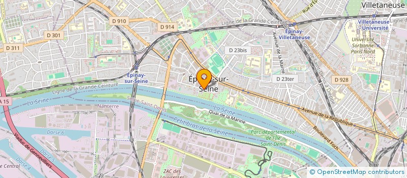 localisation de l'entreprise ''KOOL RELAX'' à EPINAY-SUR-SEINE