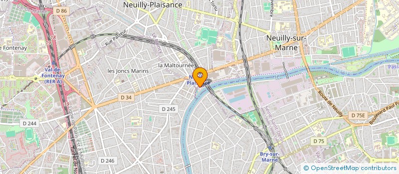 localisation de l'entreprise KOOLAB à NEUILLY-PLAISANCE