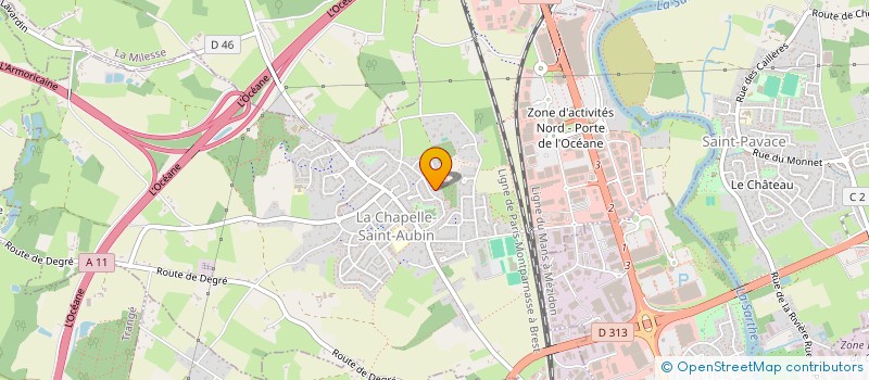 localisation de l'entreprise KOOLANG  LA CHAPELLE-SAINT-AUBIN