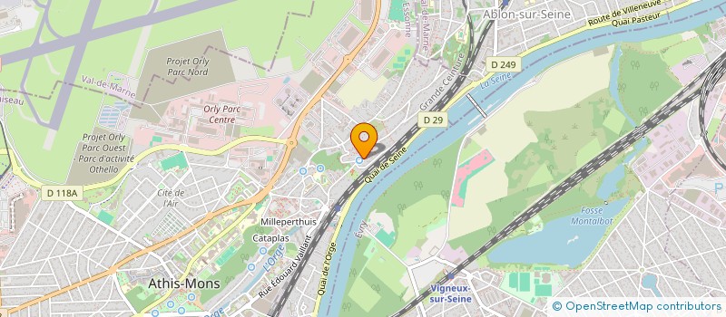 localisation de l'entreprise KOOLCAR à ATHIS-MONS