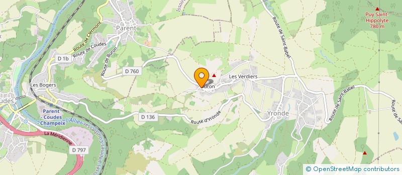 localisation de l'entreprise KOOLJAZZ  YRONDE-ET-BURON