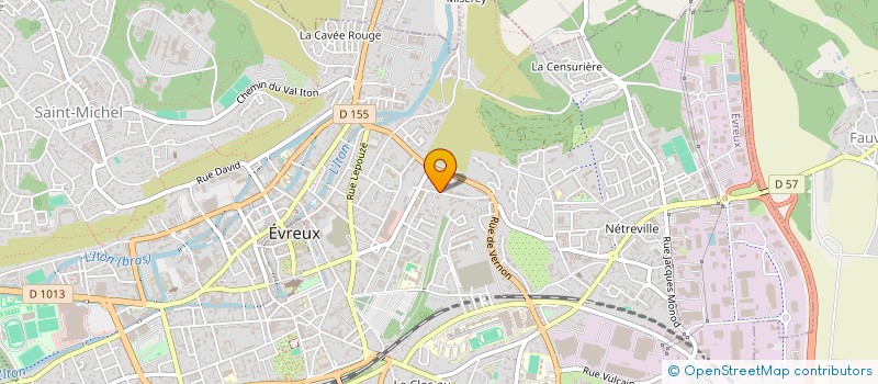 localisation de l'entreprise KOOPING à EVREUX