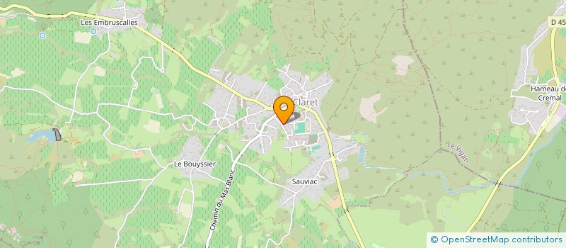 localisation de l'entreprise KOOPROD  CLARET