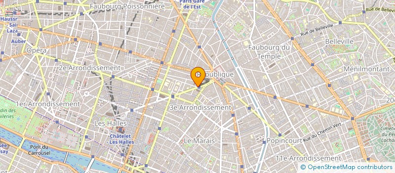 localisation de l'entreprise KOOZO MART REPUBLIQUE à PARIS