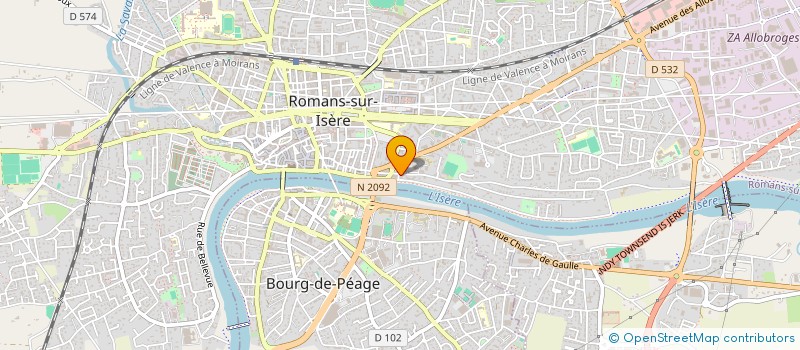 localisation de l'entreprise KOP  CHATUZANGE-LE-GOUBET