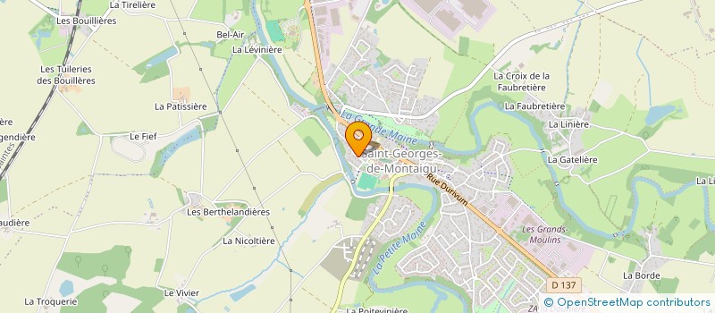 localisation de l'entreprise KOP MAINES à MONTAIGU-VENDEE