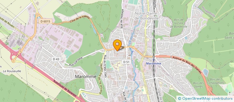 localisation de l'entreprise KOP PROJECTION  MAROMME