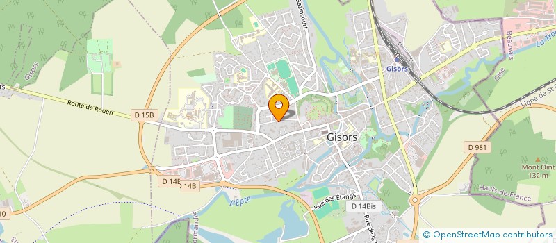localisation de l'entreprise KOPA à GISORS