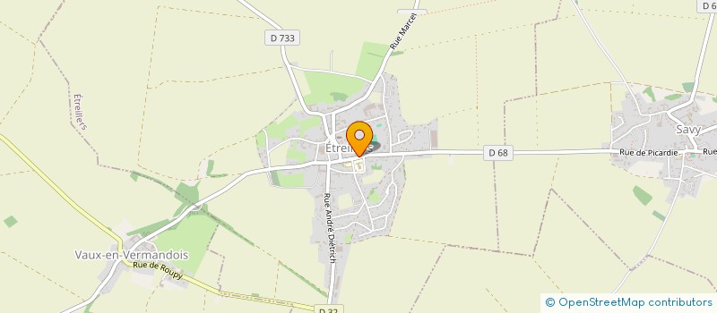 localisation de l'entreprise KOPADIS  ETREILLERS