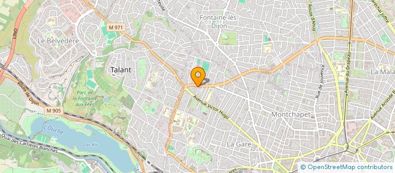 localisation de l'entreprise KOPAH  DIJON