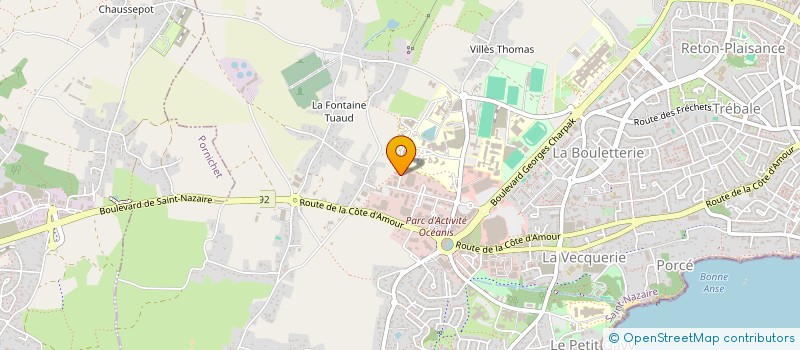 localisation de l'entreprise KOPAL à SAINT-NAZAIRE