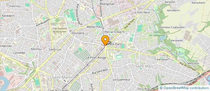 localisation de l'entreprise KOPAR à BREST