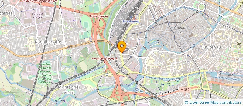 localisation de l'entreprise KOPAR ALIMENTATION à STRASBOURG