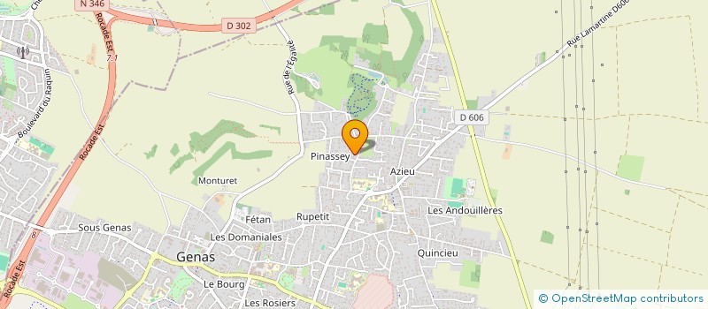 localisation de l'entreprise KOPEAUX  GENAS