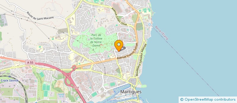 localisation de l'entreprise KOPER-ART à MARTIGUES