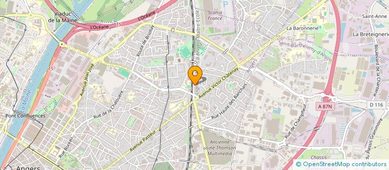 localisation de l'entreprise KOPERNIK à ANGERS