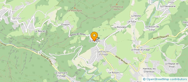 localisation de l'entreprise KOPF ELEA  SAINT-MARTIN-D'URIAGE