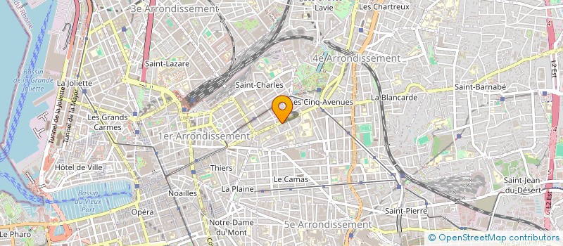 localisation de l'entreprise KOPHEAS à MARSEILLE