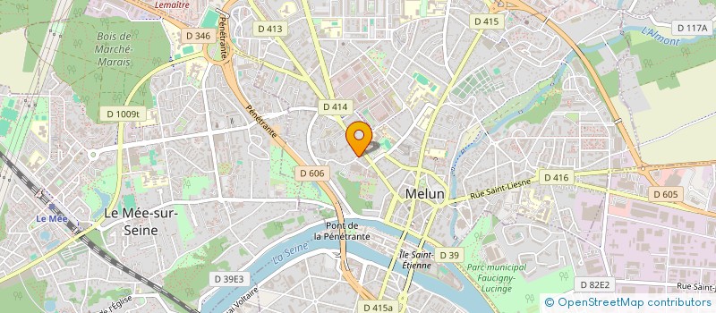 localisation de l'entreprise KOPHI PARIS à MELUN