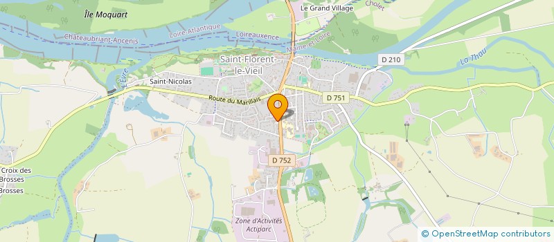 localisation de l'entreprise KOPIKA INTERNATIONALE  MAUGES-SUR-LOIRE