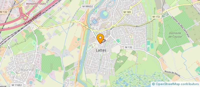 localisation de l'entreprise KOPIN à LATTES