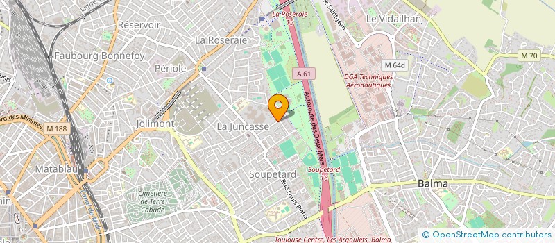 localisation de l'entreprise KOPIUM à TOULOUSE