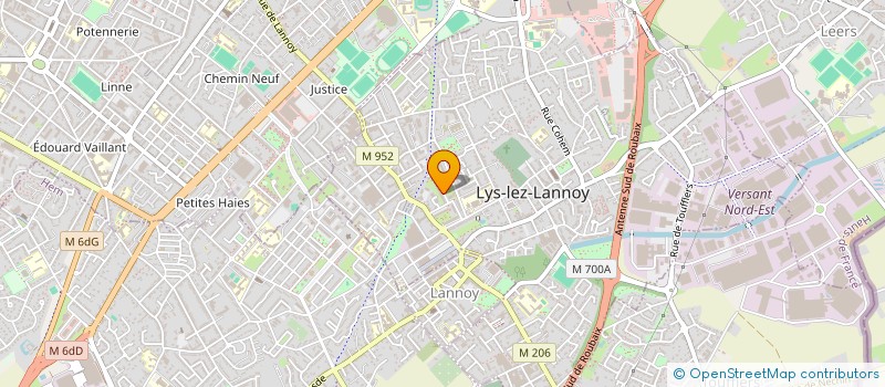 localisation de l'entreprise KOPP A & LECLERCQ B MASSEURS KINES  LYS-LEZ-LANNOY