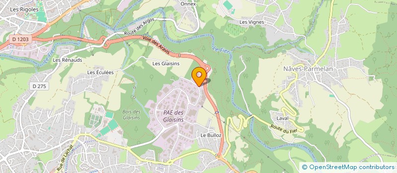 localisation de l'entreprise KOPPENCAP à ANNECY