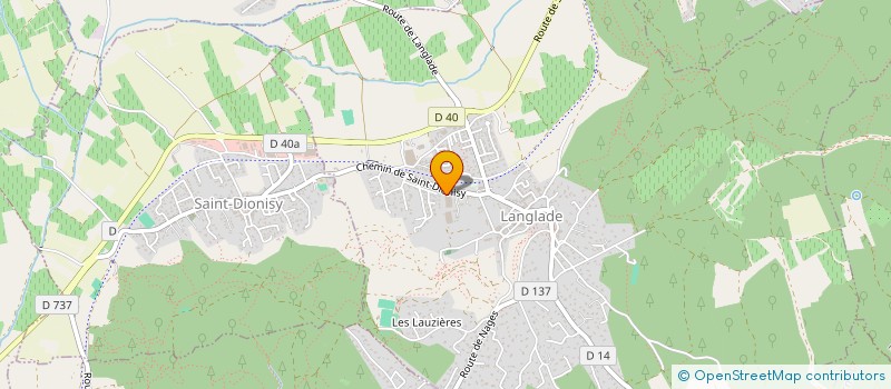 localisation de l'entreprise KOPROD  LANGLADE