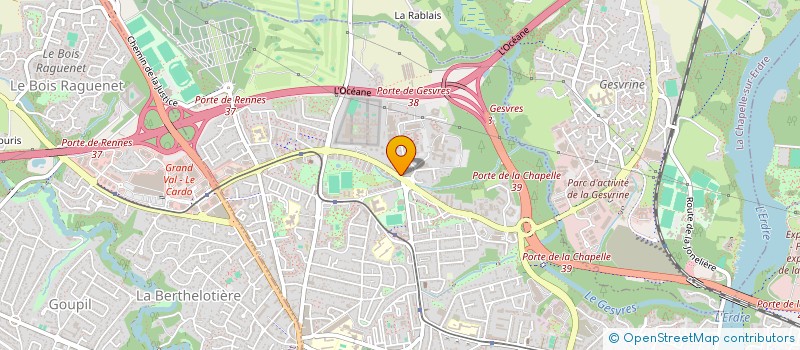 localisation de l'entreprise KOPS à NANTES