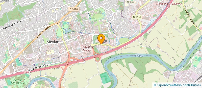 localisation de l'entreprise KOPTOSYS à MEYLAN