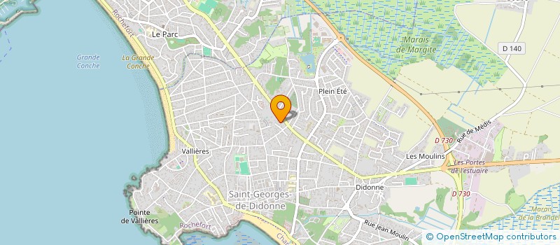 localisation de l'entreprise KOPYRIGHT à SAINT-GEORGES-DE-DIDONNE
