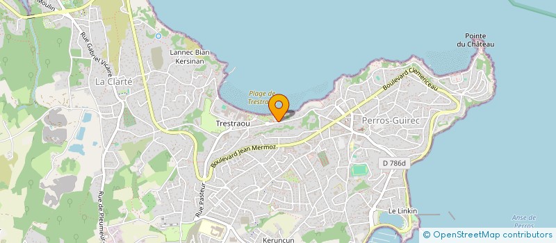localisation de l'entreprise KOR GWEN à PERROS-GUIREC