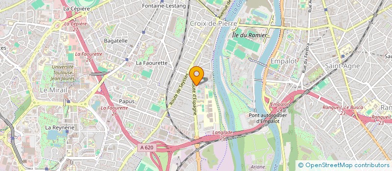 localisation de l'entreprise KORA à TOULOUSE