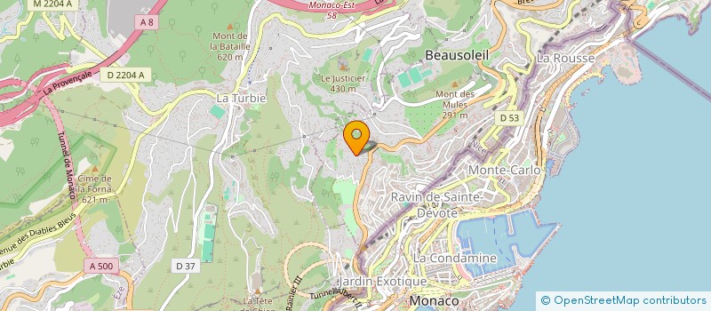 localisation de l'entreprise KORABOXI  BEAUSOLEIL