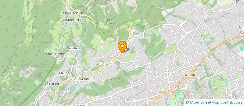 localisation de l'entreprise KORALPE  CORENC