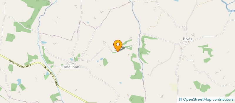 localisation de l'entreprise KORAX  CADEILHAN